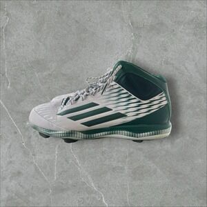 Adidas Wheelhouse 3 Men Baseball‎ Cleats Shoe Size 13.5 Green & White S84790 New